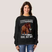 It's Not Possible To See Live Mammoths Woolly Mamm Sweatshirt (Vorne ganz)