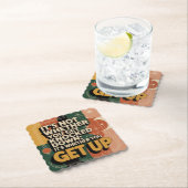 It's Not Whether You Get Knocked Down Untersetzer (Vor Ort)