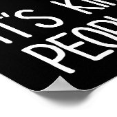 It's OK If You Don't Like Knitting Poster (Ecke)