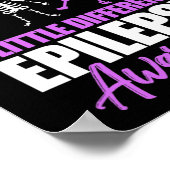 Its Ok To Be A Little Different Epilepsy Awareness Poster (Ecke)