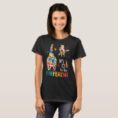 Its Ok To Be Different Autism Awareness Puzzle Pie T-Shirt (Vorne ganz)