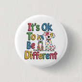 It's ok to be different button (Vorderseite)