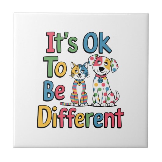 It's ok to be different fliese (Vorderseite)