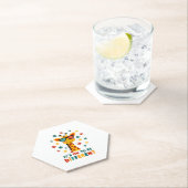 It's Ok To Be Different Giraffe Autism Awareness B Untersetzer (Vor Ort)