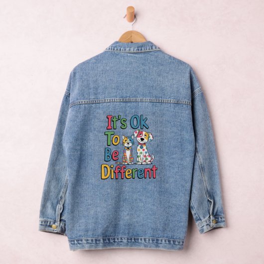 It's ok to be different jeansjacke (Hangar)