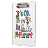 It's ok to be different klemmbrett (Links)