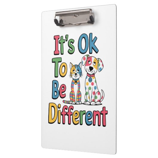 It's ok to be different klemmbrett (Links)