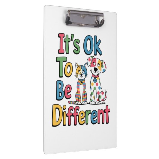 It's ok to be different klemmbrett (Rechts)