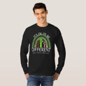 It's Ok To Be Different Lyme Disease Awareness Lim T-Shirt (Vorne ganz)