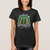 It's Ok To Be Different Microdeletion Awareness Gr T-Shirt (Vorderseite)
