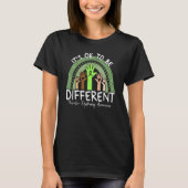 It's Ok To Be Different Muscular Dystrophy Awarene T-Shirt (Vorderseite)