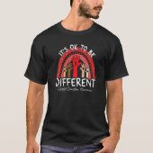 It's Ok To Be Different Platelet Donation Awarenes T-Shirt (Vorderseite)