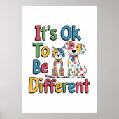 It's ok to be different poster (Vorne)