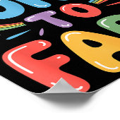 It's Ok To Fart Funny Gas Humor Design Flatulence Poster (Ecke)