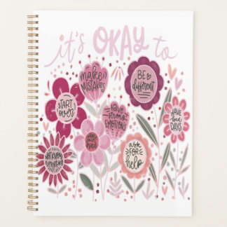 It's Okay To Boho Floral Planer