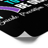 Its Okay To Not Be Okay Suicide Prevention Awarene Poster (Ecke)