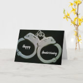 IT'S OUR "ANNIVERSARY" AND YOU ARE "UNDER ARREST!! KARTE (Gelbe Blume)