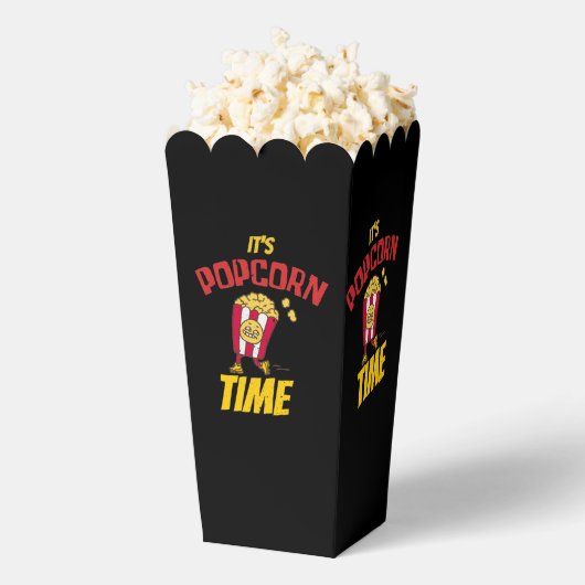 It's Popcorn Time Funny Geschenkschachtel (Geplatzt)