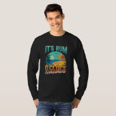 Its Rum Oclock Somewhere Summer Vacation Beach Dri T-Shirt (Vorne ganz)