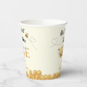 It's So Sweet To Bee 1st Birthday Pappbecher (Links)