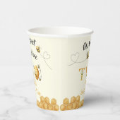 It's So Sweet To Bee 2nd Birthday Pappbecher (Rechts)