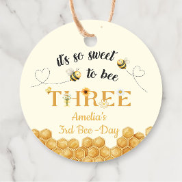 It's So Sweet To Bee 3rd Birthday Geschenkanhänger