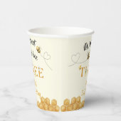 It's So Sweet To Bee 3rd Birthday Pappbecher (Rechts)