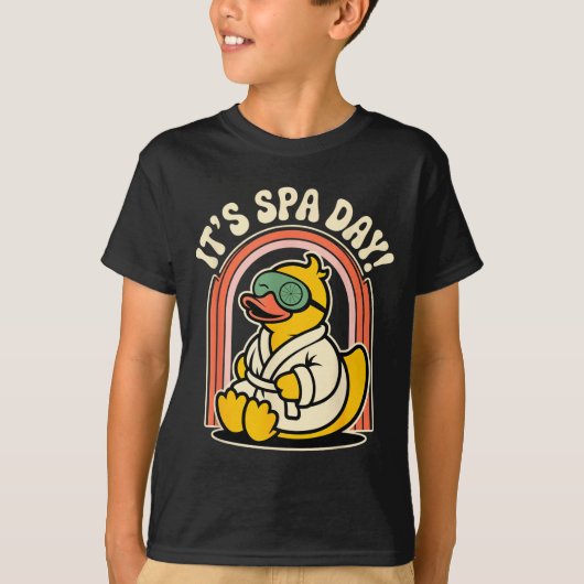 Its Spa Day Wellness Retreat Relax Beauty Home Spa T-Shirt (Vorderseite)