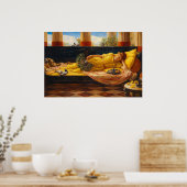Its sweet doing nothing by John William Waterhouse Poster (Küche)
