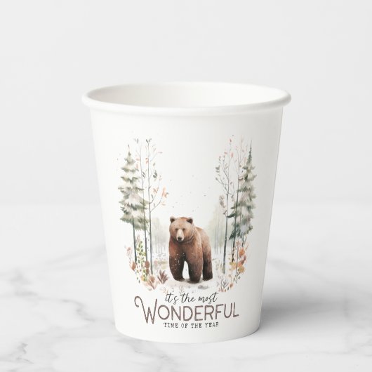 It's the Most Wonderful Time of the Year, Bear Pappbecher (Rückseite)