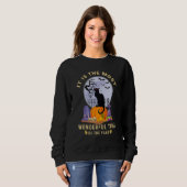 It's The Most Wonderful Time Of the Year Black Cat Sweatshirt (Vorne ganz)