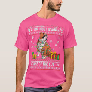 Its The Most Wonderful Time Of The Year Bulldog Sa T-Shirt