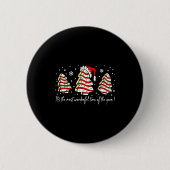 It's The Most Wonderful Time Of The Year Christmas Button (Vorderseite)