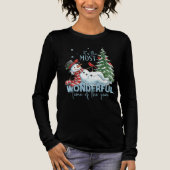 It's The Most Wonderful Time Of The Year Christmas Tri-Blend Shirt (Vorderseite)