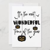 It's the Most Wonderful Time of the Year Halloween Dankeskarte (Vorderseite)