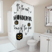 It's the Most Wonderful Time of the Year Halloween Duschvorhang (Beispiel)