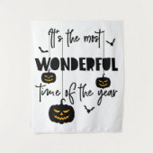 It's the Most Wonderful Time of the Year Halloween Wandteppich (Vorderseite)
