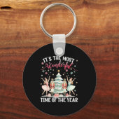 It's The Most Wonderful Time Of The Year Nutcracke Schlüsselanhänger (Vorderseite)