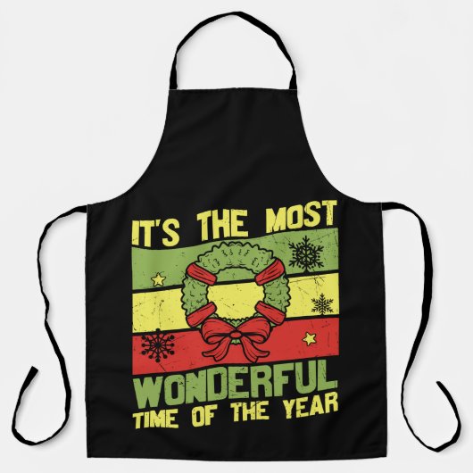 It's The Most Wonderful Time Of The Year Schürze (Vorderseite)