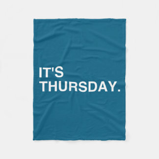 It's Thursday Day Of The Week _ Thursday Funny  Fleecedecke