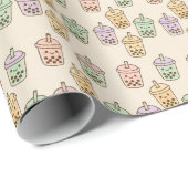 Its time for boba geschenkpapier (Rolleneckpunkt)