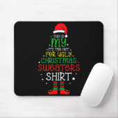 It's Too Hot For Ugly Christmas Funny Xmas Men Wom Mousepad (Mit Mouse)