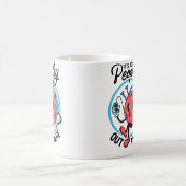 It'S Too Peopley Out There Funny Antisocial Knitti Kaffeetasse (Mittel)