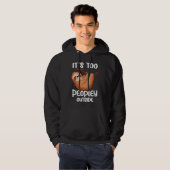 It's too peopley outside for Introverted Introvert Hoodie (Vorne ganz)