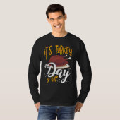 Its Turkey Day Y All Thanksgiving Dinner T-Shirt (Vorne ganz)