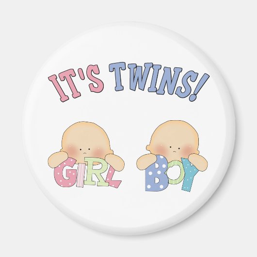 ITS TWINS (Boy Girl) Magnet (Vorne)