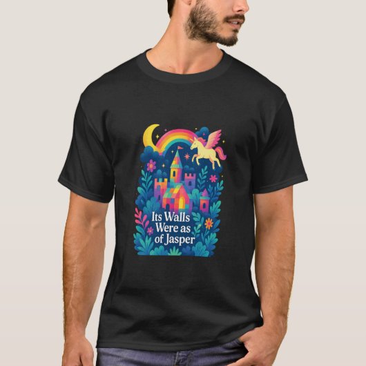 Its Walls were as of Jasper Kenneth Grahame Magic T-Shirt (Vorderseite)