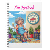 It's Wine O'Clock Notizblock (Vorderseite)