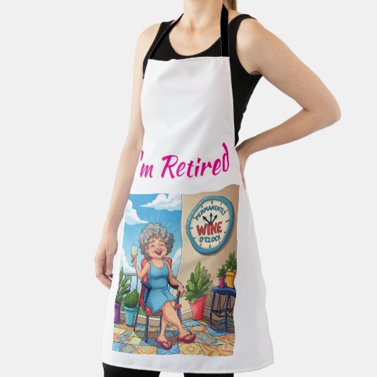 It's Wine O'Clock Schürze (InSitu)