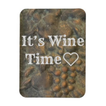 "It's Wine Time" Magnet